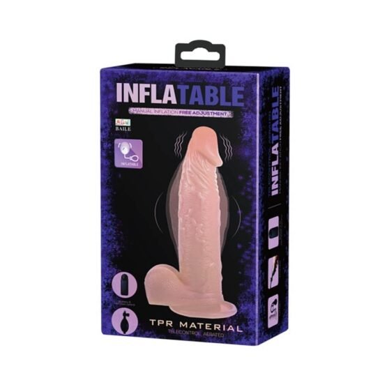 Inflatable Dildo 7,5'' Flesh
