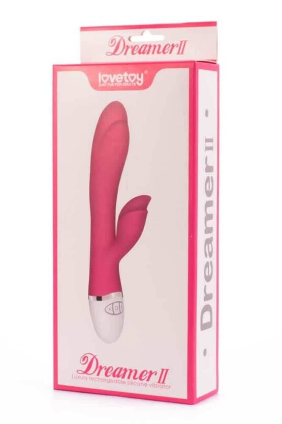 Lovetoy Dreamer II Vibrator Rose Red - Image 2
