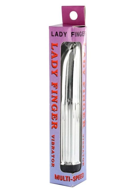 Lady Finger Vibrator Silver - Image 2
