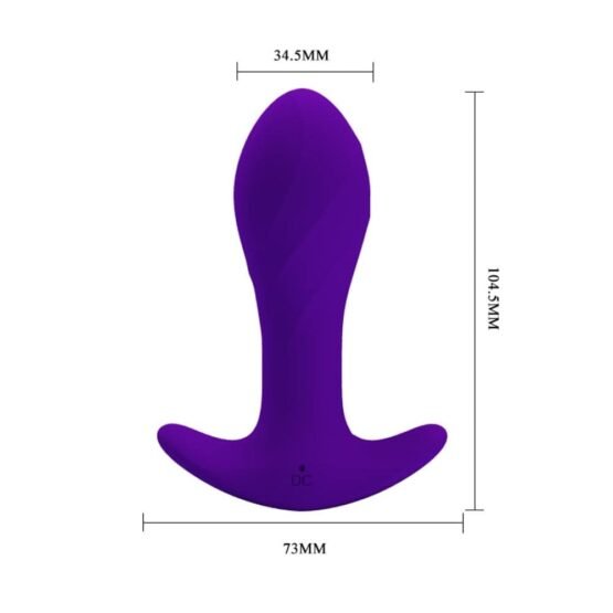 Pretty Love Anal Plug Massager Purple - Image 5