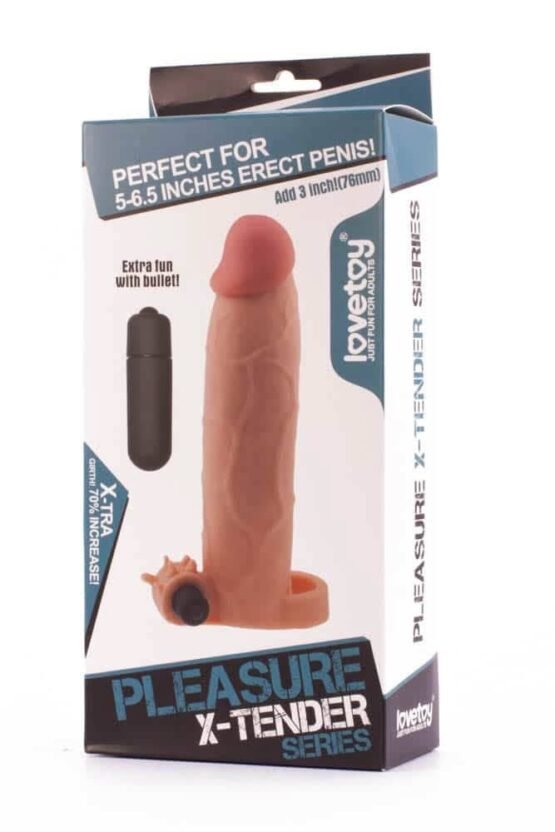 Pleasure X-Tender Vibrating Penis Sleeve #6 - Image 2