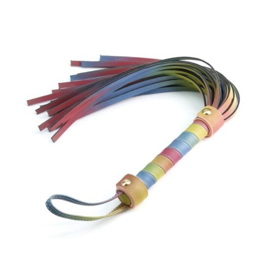 Spectra Bondage - Flogger - Rainbow - Image 2