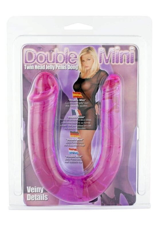 Double Mini Dong Clear Lavender - Image 2