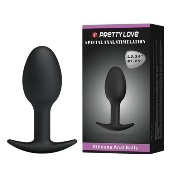 Pretty Love Heavy Balls Silicone Butt Plug 1 - Image 2