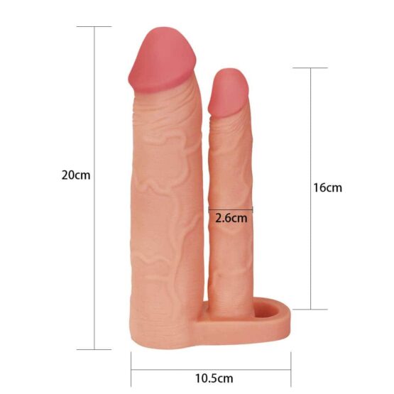 Add 2" Double Penis Sleeve - Image 5