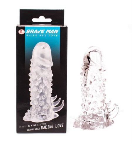 Baile Brave Man Penis Sleeve Clear