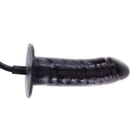 Bigger Joy Inflatable Penis Black 2 - Image 4