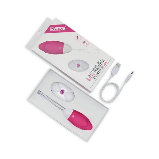 IJOY Wireless Remote Control Rechargeable Egg Pink 1 - Image 2