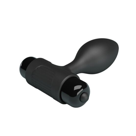 Pretty Love Vibra Butt Plug Black - Image 4