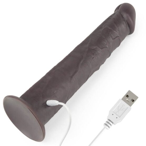 10'' Dual Layered Silicone Rotator Brown - Image 2