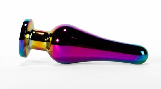 X-MEN Secret Shine Metal Butt Plug Rainbow M - Image 2