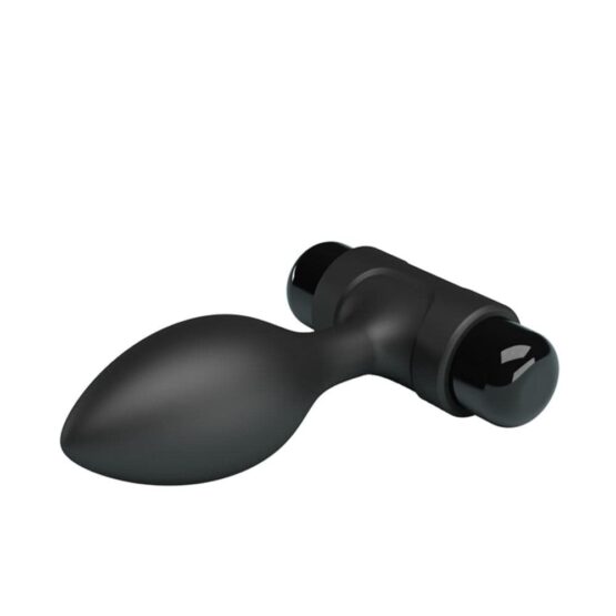 Pretty Love Vibra Butt Plug Black - Image 5