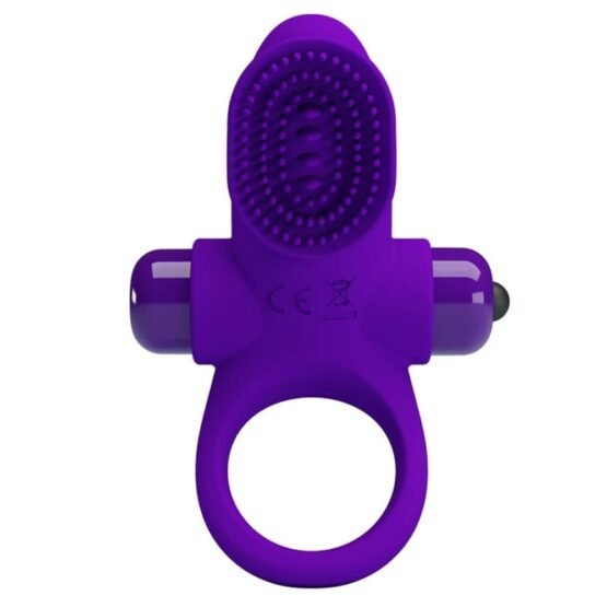 Pretty Love Vibrant Penis Ring 2 Purple - Image 2