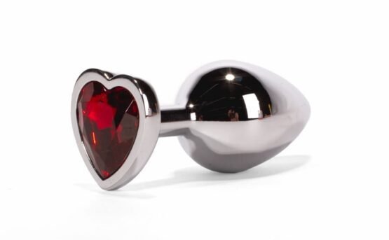 X-MEN Secret Shade Metal Butt Plug Red M - Image 5