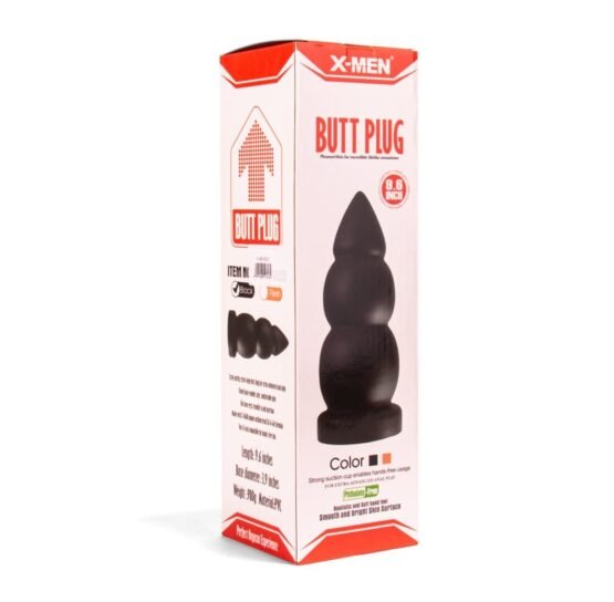 X-MEN 9.6 inch Butt Plug Black - Image 2
