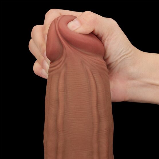 12'' King Sized Sliding Skin Dual Layer Dong Brown - Image 3