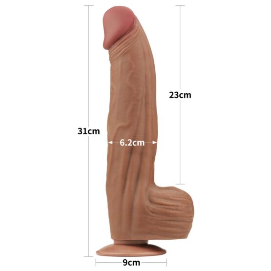 12'' King Sized Sliding Skin Dual Layer Dong Brown - Image 7