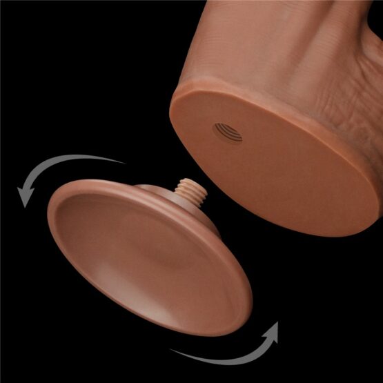 12'' King Sized Sliding Skin Dual Layer Dong Brown - Image 4