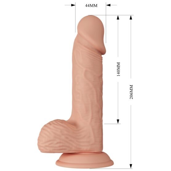 Beautiful Catoblepas 8,1'' Vibrating Dildo - Image 2