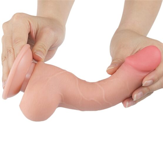 7.5'' Sliding Skin Dual Layer Dong Flesh II - Image 6