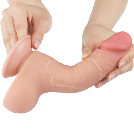 7.5'' Sliding Skin Dual Layer Dong Flesh III - Image 6