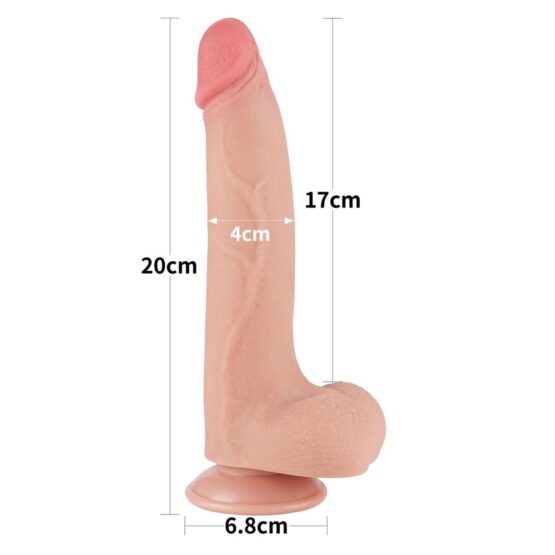 8.5'' Sliding Skin Dual Layer Dong Flesh I - Image 4