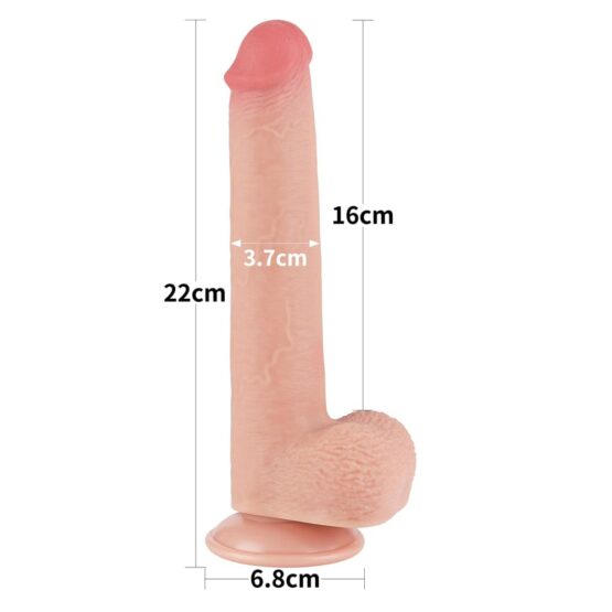 9'' Sliding Skin Dual Layer Dong Flesh - Image 4