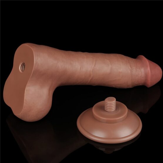 8'' Sliding Skin Dual Layer Dong Brown I - Image 3