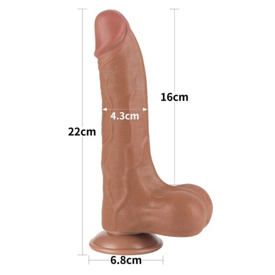 8.5'' Sliding Skin Dual Layer Dong Brown II - Image 5