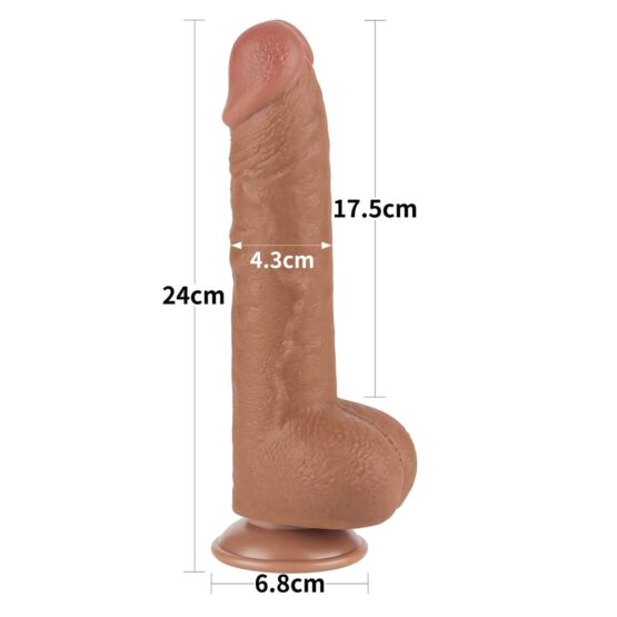 9.5'' Sliding Skin Dual Layer Dong Brown - Image 5