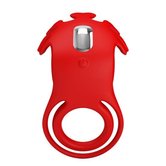 Pretty Love Vibrant Penis Ring Ruben Red - Image 5