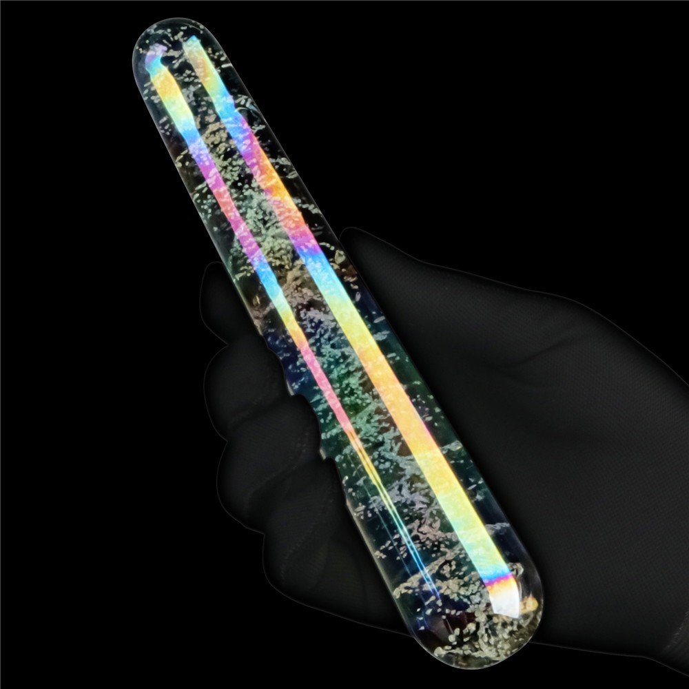 Glow-in-the-dark Twilight Gleam Glass Dildo-Slim Fantasy - Image 4