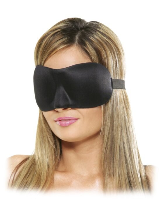 Deluxe Fantasy Love Mask  Black - Image 2