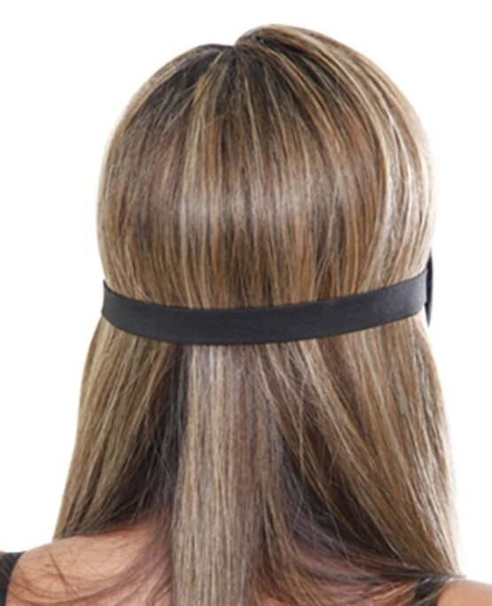 Deluxe Fantasy Love Mask  Black - Image 5