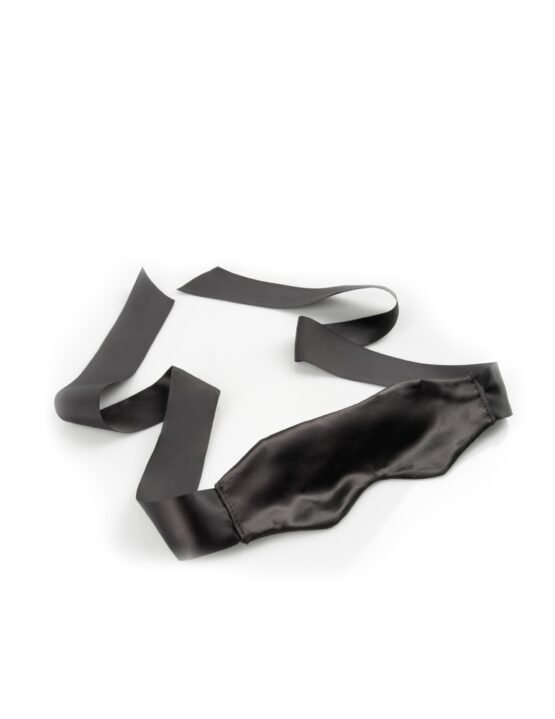 Satin Blindfold  Black - Image 2