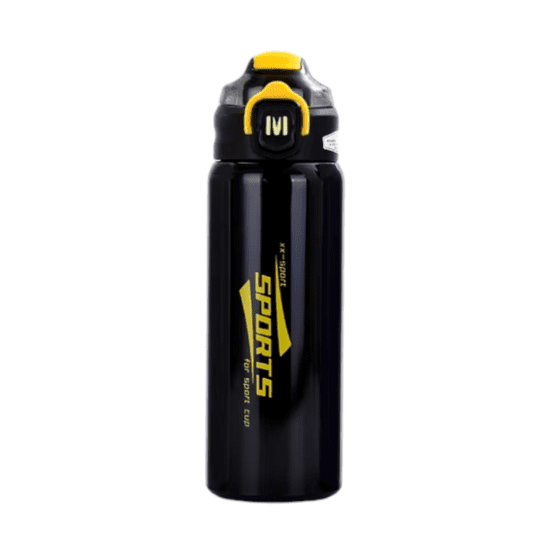 Φορητό παγούρι-θερμός - 600ml - 123743 - Black