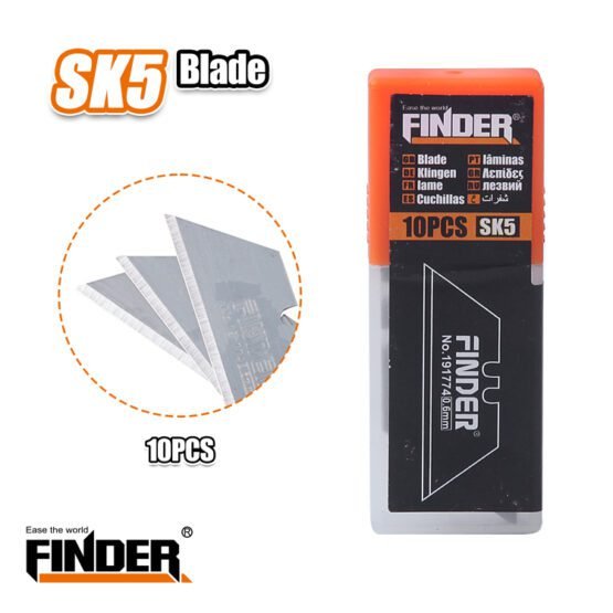 Σετ ανταλλακτικές λάμες για κοπίδι - 10pcs - Finder - 191774 - Image 2