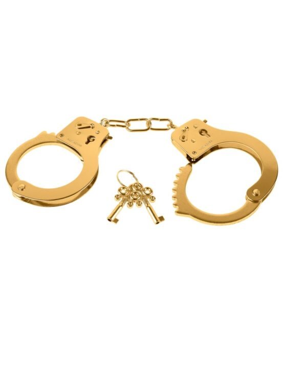 Metal Cuffs  Gold - Image 4