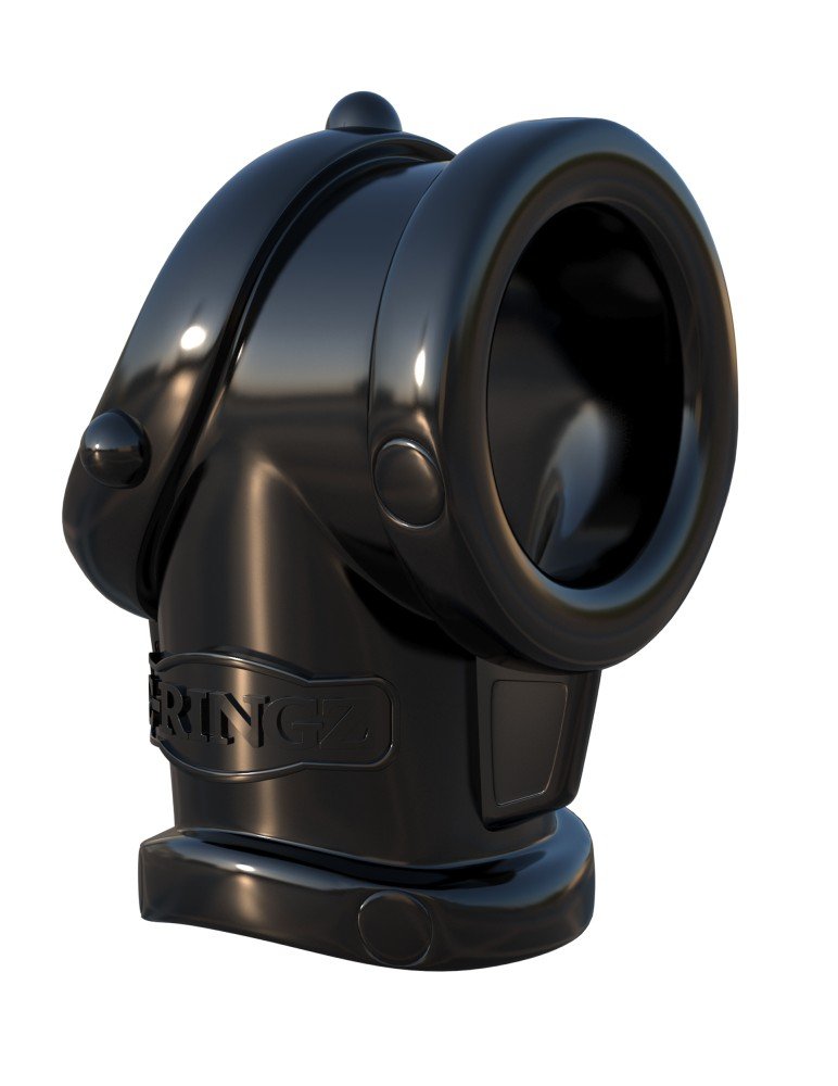 Cock Pipe With Ball-Stretcher Black - Image 2