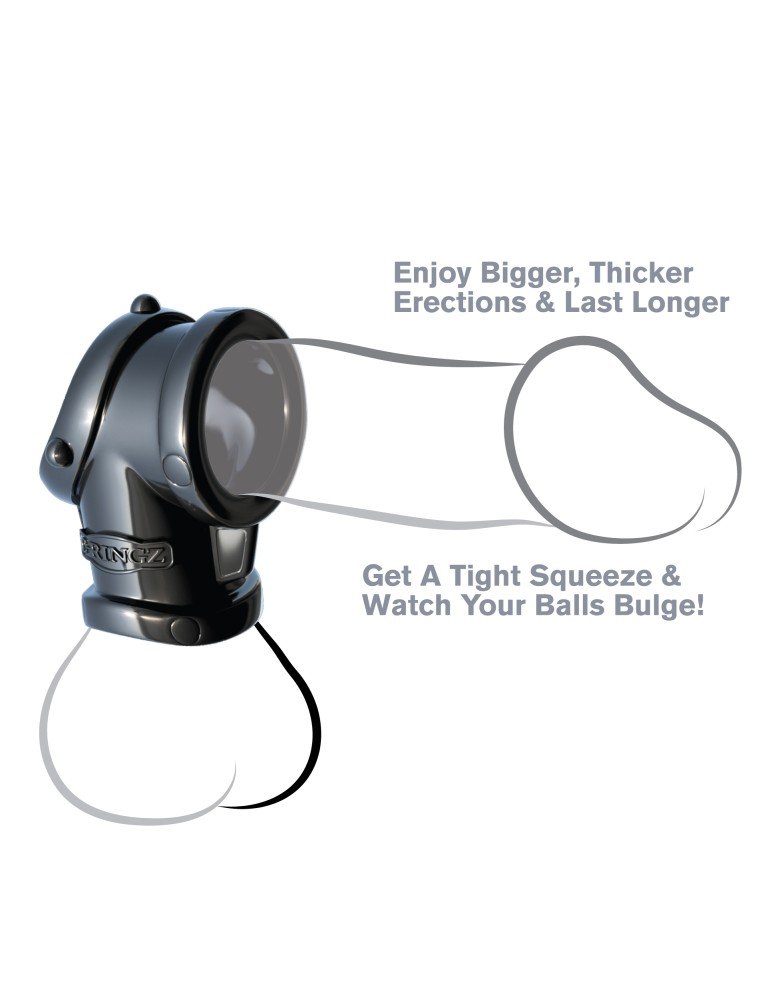 Cock Pipe With Ball-Stretcher Black - Image 3