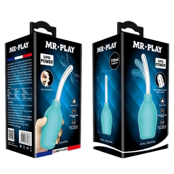 Mr. Play Πρωκτικό Ντους 300ml σε Τιρκουάζ χρώμα - Image 3