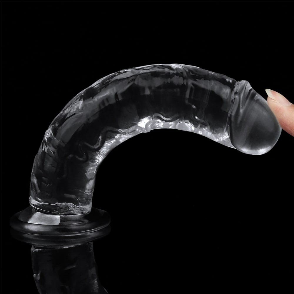 7.0'' Flawless Clear Dildo - Image 3