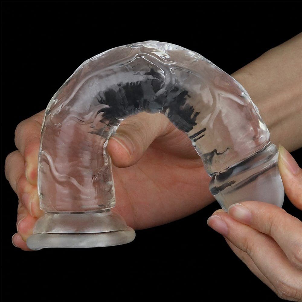 7.0'' Flawless Clear Dildo - Image 5