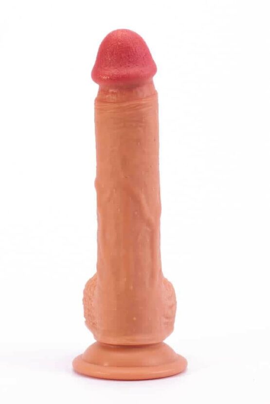 8.5 inch Dual-Layered Silicone Dildo - Image 6