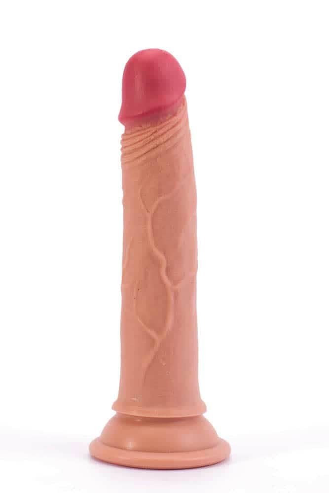 7'' Dual-Layered Silicone Nature Cock Flesh - Image 4