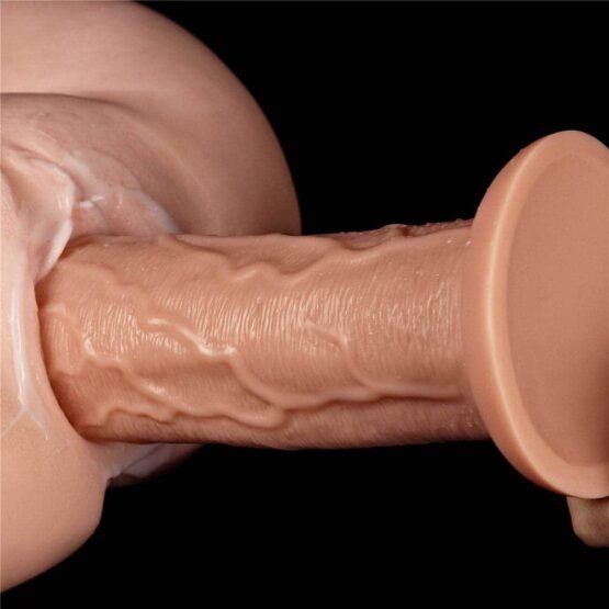 11'' Realistic Long Vibrating Dildo Flesh - Image 5