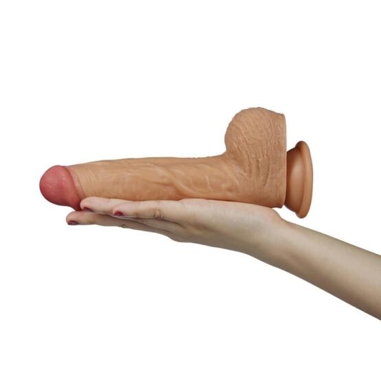 Dual layered Silicone Rotating Nature Cock Liam Flesh - Image 5