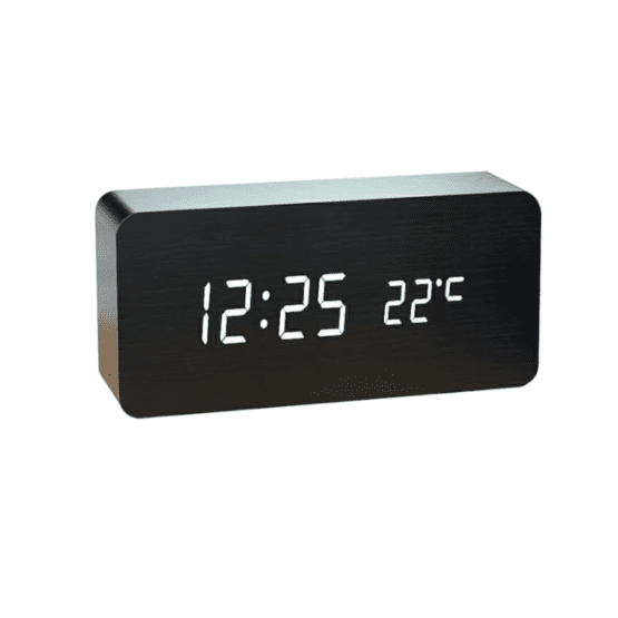 Ψηφιακό ρολόι - Ξυπνητήρι - ET010 - 909436 - Black