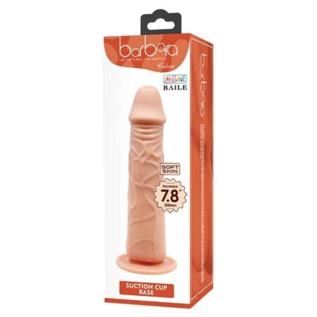 Barbara Calvin 7,8'' Dildo with Suction Cup