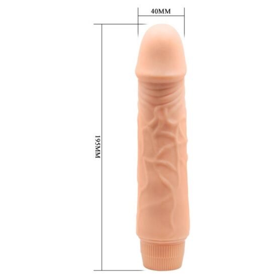 Barbara Jeff  Realistic Multi-Speed Vibrator 7,6" - Image 5